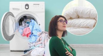 Piumone in lavatrice: come risolvere il problema se non entra per lavarlo perfettamente