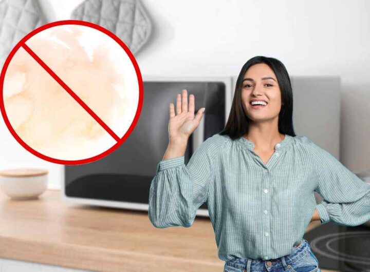 Ingrediente domestico che elimina ingiallimento elettrodomestici